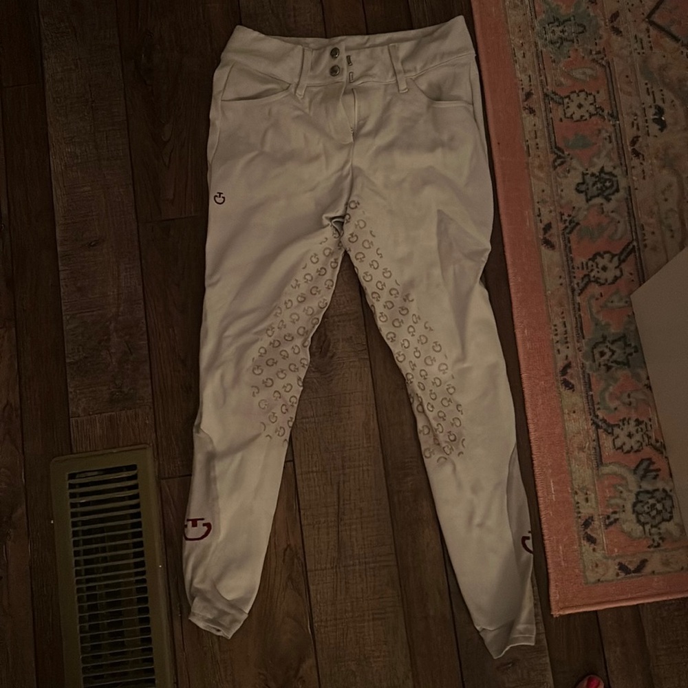 Cavalleria Toscana IT 42 grey breeches full seat